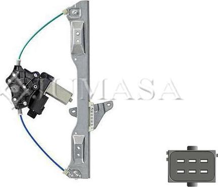 Jumasa ZR OPO93 R C - Стъклоподемник vvparts.bg