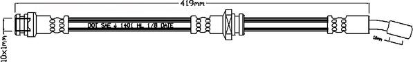 Juratek JBH1320 - Спирачен маркуч vvparts.bg