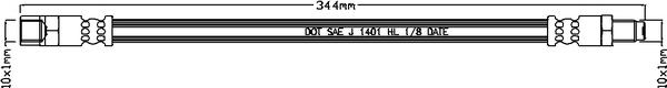 Juratek JBH1210 - Спирачен маркуч vvparts.bg