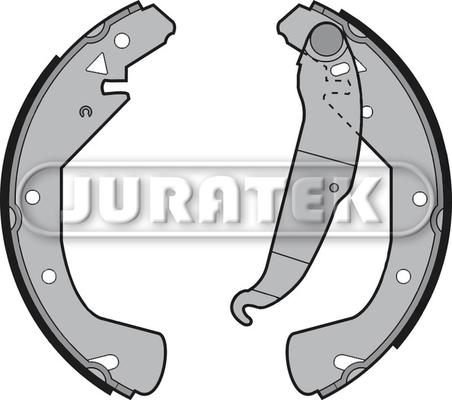 Juratek JBS1004 - Комплект спирачна челюст vvparts.bg