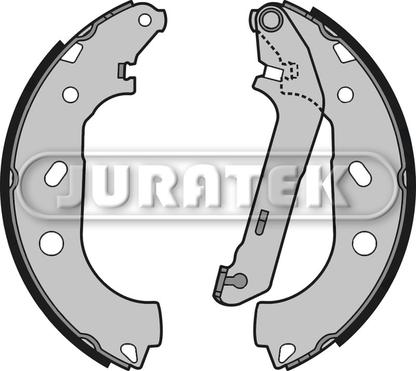 Juratek JBS1013 - Комплект спирачна челюст vvparts.bg