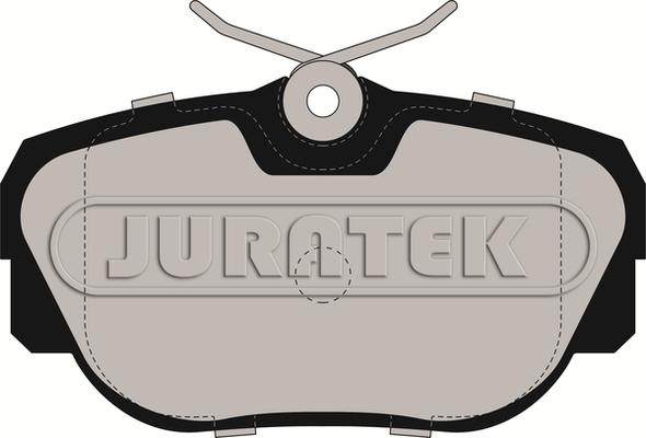 Juratek JCP981 - Комплект спирачно феродо, дискови спирачки vvparts.bg