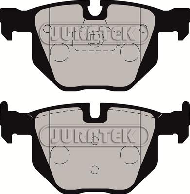 Juratek JCP4067 - Комплект спирачно феродо, дискови спирачки vvparts.bg