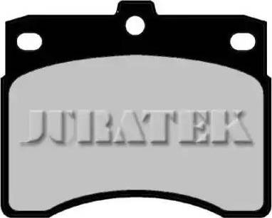 Juratek JCP549 - Комплект спирачно феродо, дискови спирачки vvparts.bg