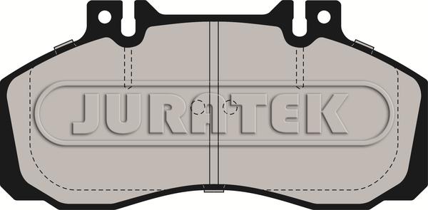 Juratek JCP501 - Комплект спирачно феродо, дискови спирачки vvparts.bg