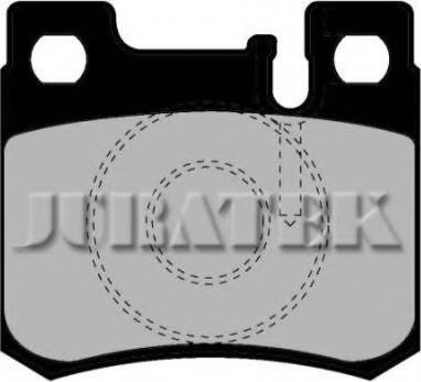 Juratek JCP693 - Комплект спирачно феродо, дискови спирачки vvparts.bg