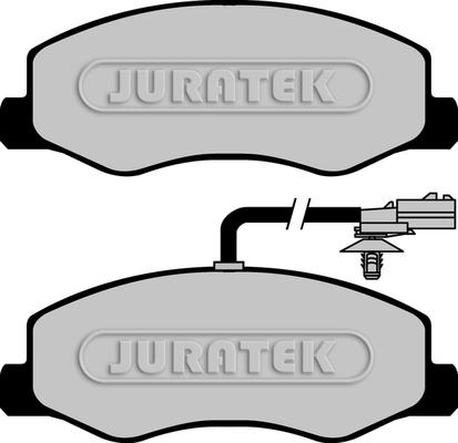 Juratek JCP099 - Комплект спирачно феродо, дискови спирачки vvparts.bg