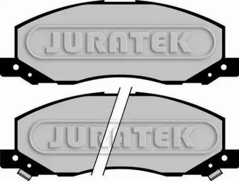 Juratek JCP056 - Комплект спирачно феродо, дискови спирачки vvparts.bg