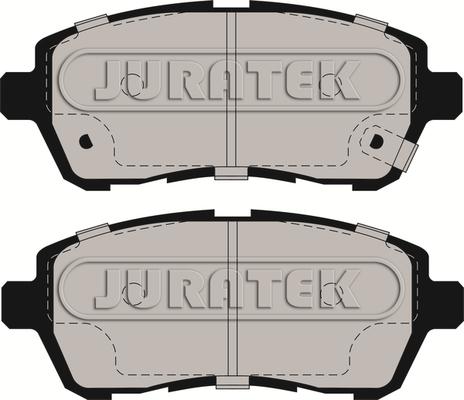Juratek JCP025 - Комплект спирачно феродо, дискови спирачки vvparts.bg
