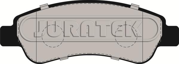 Juratek JCP023 - Комплект спирачно феродо, дискови спирачки vvparts.bg