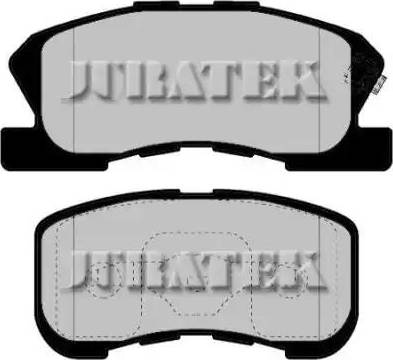 Juratek JCP1501 - Комплект спирачно феродо, дискови спирачки vvparts.bg