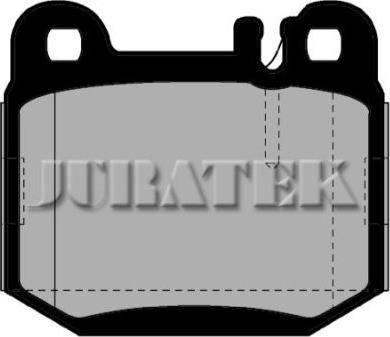 Juratek JCP1512 - Комплект спирачно феродо, дискови спирачки vvparts.bg