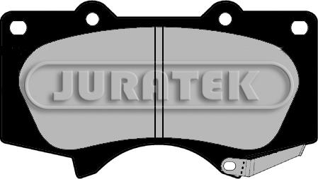 Juratek JCP1698 - Комплект спирачно феродо, дискови спирачки vvparts.bg