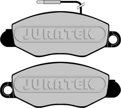 Juratek JCP1616 - Комплект спирачно феродо, дискови спирачки vvparts.bg