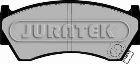 Juratek JCP1091 - Комплект спирачно феродо, дискови спирачки vvparts.bg