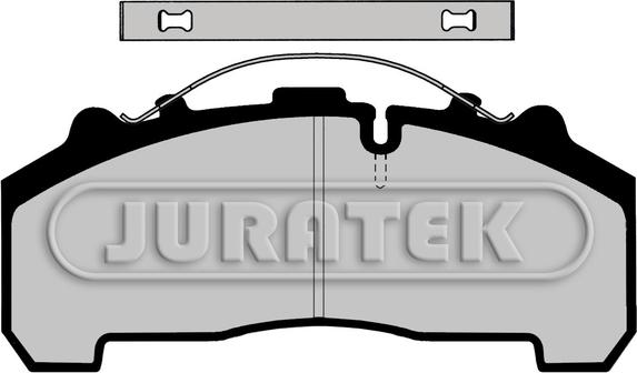 Juratek JCP1000 - Комплект спирачно феродо, дискови спирачки vvparts.bg