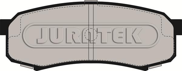 Juratek JCP1021 - Комплект спирачно феродо, дискови спирачки vvparts.bg