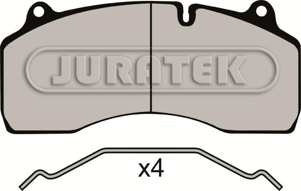 Juratek JCP119 - Комплект спирачно феродо, дискови спирачки vvparts.bg