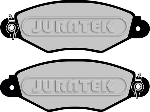 Juratek JCP1135 - Комплект спирачно феродо, дискови спирачки vvparts.bg