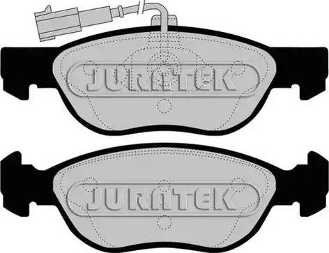 Juratek JCP1137 - Комплект спирачно феродо, дискови спирачки vvparts.bg