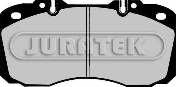 Juratek JCP1126 - Комплект спирачно феродо, дискови спирачки vvparts.bg