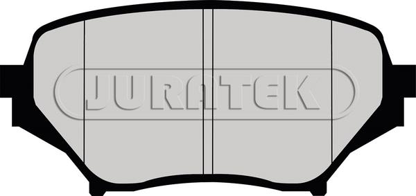 Juratek JCP1893 - Комплект спирачно феродо, дискови спирачки vvparts.bg