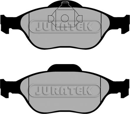 Juratek JCP1394 - Комплект спирачно феродо, дискови спирачки vvparts.bg