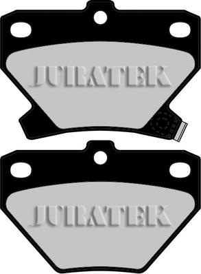 Juratek JCP1395 - Комплект спирачно феродо, дискови спирачки vvparts.bg