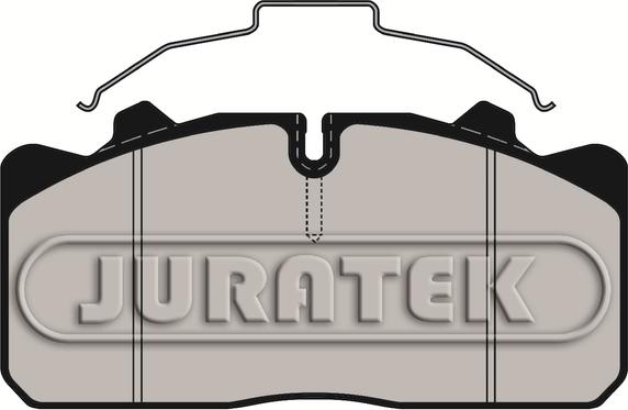 Juratek JCP1279 - Комплект спирачно феродо, дискови спирачки vvparts.bg