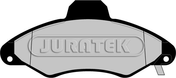 Juratek JCP1276 - Комплект спирачно феродо, дискови спирачки vvparts.bg