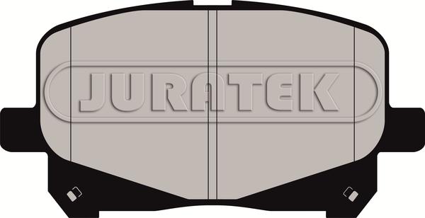 Juratek JCP1752 - Комплект спирачно феродо, дискови спирачки vvparts.bg