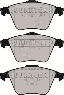 Textar TX0668 - Комплект спирачно феродо, дискови спирачки vvparts.bg