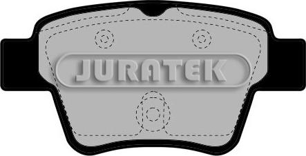 Juratek JCP1784 - Комплект спирачно феродо, дискови спирачки vvparts.bg