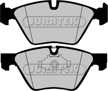 Juratek JCP1773 - Комплект спирачно феродо, дискови спирачки vvparts.bg