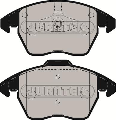 Juratek JCP8598 - Комплект спирачно феродо, дискови спирачки vvparts.bg