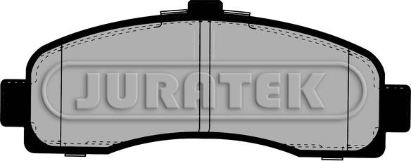 Juratek JCP859 - Комплект спирачно феродо, дискови спирачки vvparts.bg