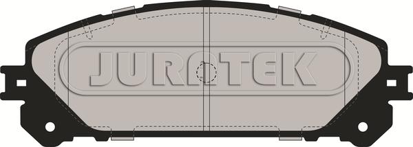 Juratek JCP8526 - Комплект спирачно феродо, дискови спирачки vvparts.bg