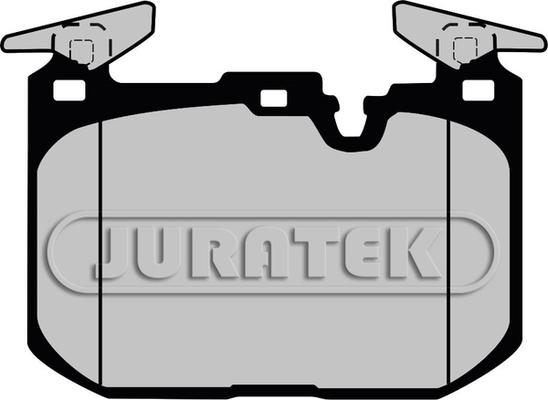 Juratek JCP8022 - Комплект спирачно феродо, дискови спирачки vvparts.bg