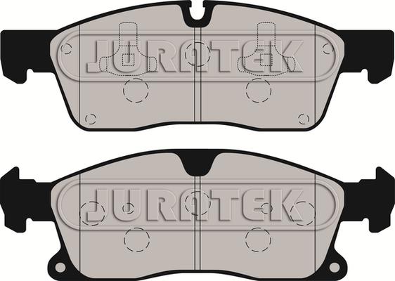 Juratek JCP8199 - Комплект спирачно феродо, дискови спирачки vvparts.bg