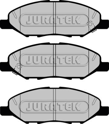 Juratek JCP8152 - Комплект спирачно феродо, дискови спирачки vvparts.bg