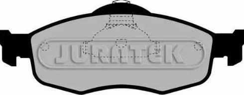 Juratek JCP884 - Комплект спирачно феродо, дискови спирачки vvparts.bg