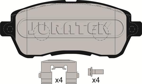 Juratek JCP8211 - Комплект спирачно феродо, дискови спирачки vvparts.bg