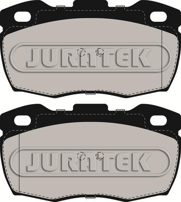 Juratek JCP871 - Комплект спирачно феродо, дискови спирачки vvparts.bg