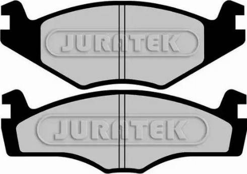 Juratek JCP392 - Комплект спирачно феродо, дискови спирачки vvparts.bg