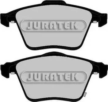 Juratek JCP372 - Комплект спирачно феродо, дискови спирачки vvparts.bg