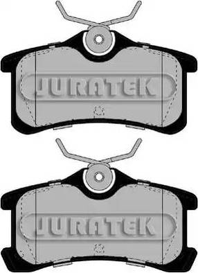 Juratek JCP217 - Комплект спирачно феродо, дискови спирачки vvparts.bg