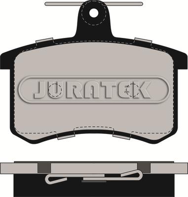 Juratek JCP222 - Комплект спирачно феродо, дискови спирачки vvparts.bg