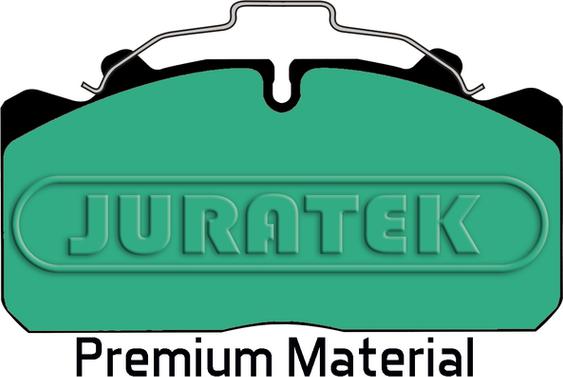 Juratek JCP2279 - Комплект спирачно феродо, дискови спирачки vvparts.bg