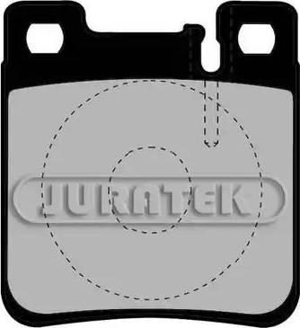 Juratek JCP799 - Комплект спирачно феродо, дискови спирачки vvparts.bg