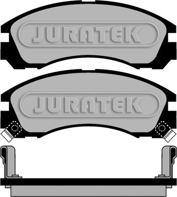 Juratek JCP765 - Комплект спирачно феродо, дискови спирачки vvparts.bg